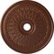 Ekena Millwork Oakleaf Ceiling Medallion (Fits Canopies up to 6 1/4"), 29 1/8"OD x 3 5/8"ID x 1"P, Copper Penny CM29OACPS - alternate 1